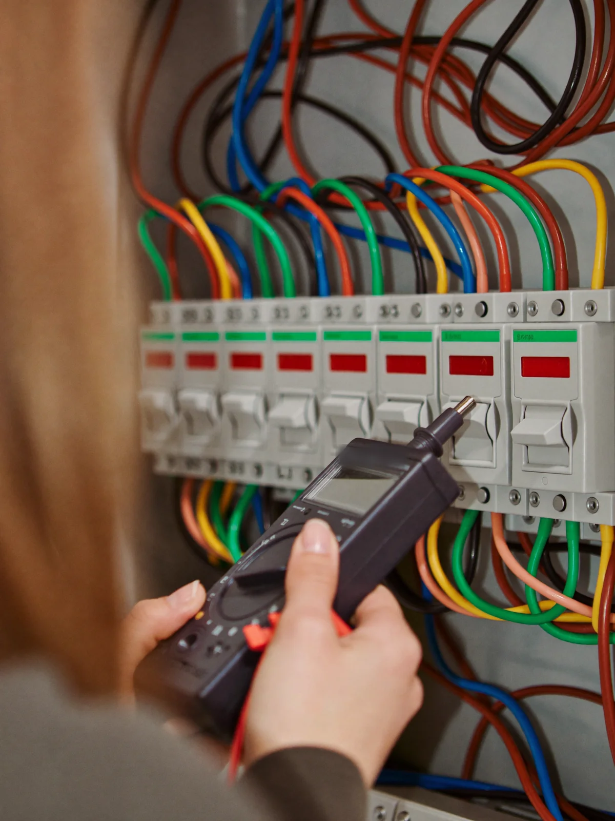 Electrics checked at the consumer unit